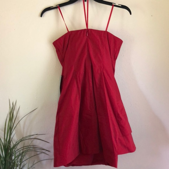 Final Sale!!❄️ PEARL Georgina Chapman/MARCHESA cocktail dress red - Picture 5 of 5